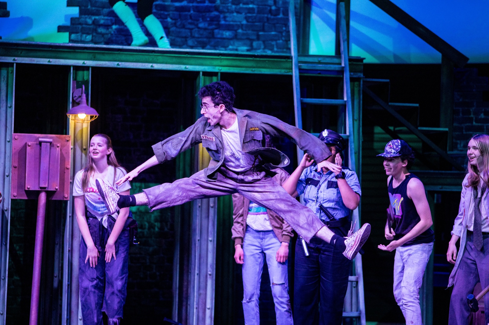 David Landis as Bobby Strong in Urinetown